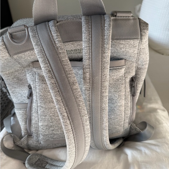 Dagne Dover Indi Neoprene Diaper Backpack - Heather Grey - Picture 5 of 7